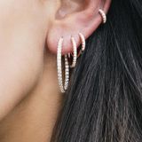 Sif Jakobs - SJ-E1790-CZ-YG - Oorbellen - Goud - Metaal