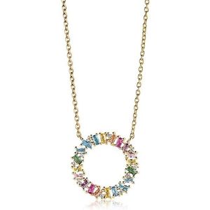 Sif Jakobs sieraden Dames Ketting 925 sterling zilver sterling zilver Zirkonia One Size 88066341
