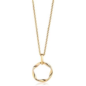 Sif Jakobs sieraden Dames Ketting 925 sterling zilveren 45 Geelgoud 32014534