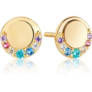 Sif Jakobs sieraden Dames  925 sterling zilveren Zirkonia One Size Goud / Multicolor 32014575