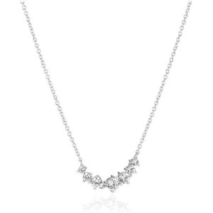 Sif Jakobs Belluno Piccolo Necklace SJ-N42123-CZ-SS