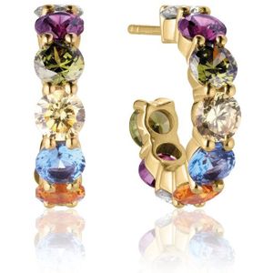 Sif Jakobs - JEWELLERY BELLUNO CREOLO EARRINGS - SJ-E42115-ACZ-SG