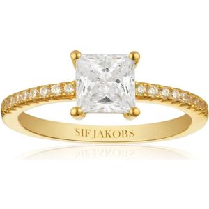 Sif Jakobs Jewellery, Dames, Accessoires, Geel, Maat: 58 MM