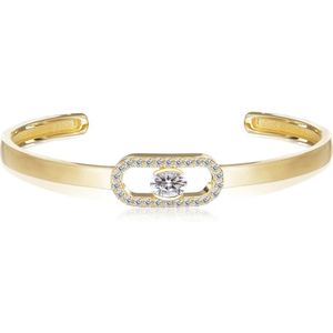 Sif Jakobs Jewellery, Accessoires, Dames, Geel, ONE Size, Ellisse Carezza Armband