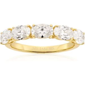 Sif Jakobs Jewellery, Accessoires, Dames, Geel, 52 MM, Ellisse Cinque Ring