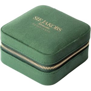 Sif Jakobs Jewellery - Travel Box - Groen - Sieradendoos