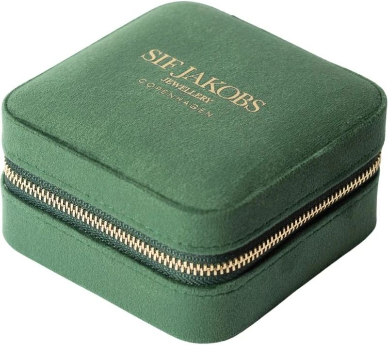 Sif Jakobs Jewellery - Travel Box - Groen - Sieradendoos