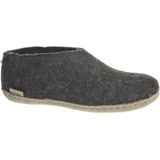 Glerups - A Shoe - Pantoffels - Grijs - 100% Vilt - Leren Zool