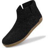 Glerups Low boot leather sole g 02-charcoal