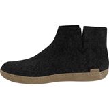 Glerups Low boot leather sole g 02-charcoal
