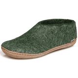 Glerups - A Shoe - Pantoffels - Vilt - Kalfsleren Zool