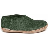 Glerups - A Shoe - Pantoffels - Vilt - Kalfsleren Zool