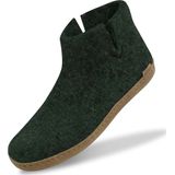 Glerups - Low Boot - Pantoffels - Groen - Leer - Dichte Hiel