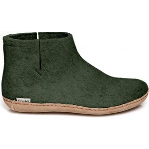 Glerups - Laars - Groen - Wol - Leren Zool
