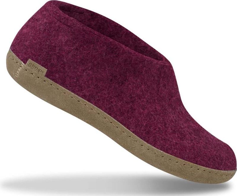 Glerups Schoen met rubber zool-Cranberry-36