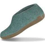 Glerups A-11 Sloffen - Blauw - Viltschoen van 100% Natuurwol