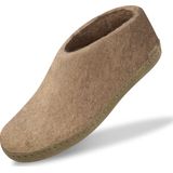 Glerups A-12 Sand Sloffen - Beige - Viltschoen van 100% Natuurwol
