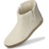 Glerups - Slip-on Leather Sole B - Pantoffel - Zwart - Open Hiel