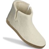 Glerups - Slip-on Leather Sole B - Pantoffel - Zwart - Open Hiel
