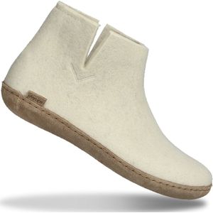Glerups - Slip-on Leather Sole B - Pantoffel - Zwart - Open Hiel