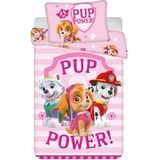 PAW Patrol - Dekbedovertrek - Pup Power - 140 x 200 cm + 70 x 90 cm - Katoen