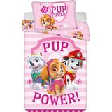 PAW Patrol - Dekbedovertrek - Pup Power - 140 x 200 cm + 70 x 90 cm - Katoen