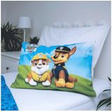 PAW Patrol Baby Dekbedovertrek - 100 x 135 cm + 40 x 60 cm - Katoen