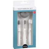Mininor - Tandenborstelset - 3 Stuks - Ergonomisch - Zachte Borstelharen
