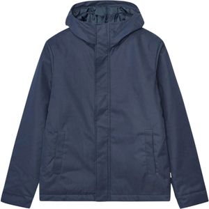 REVOLUTION - Gewatteerde Jas - Donkerblauw - Waterdicht - Met Capuchon