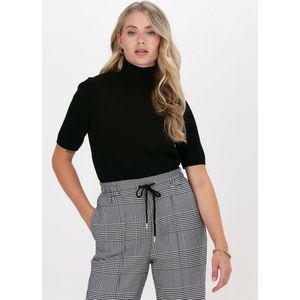 Minus Lima Roll Neck Knit Tops T-shirts Dames - Shirt - Zwart