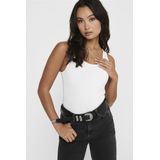 Only - Basic Tanktop - Zwart - Katoen/Elastaan