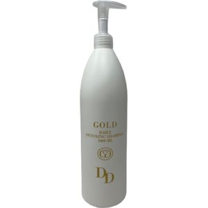 GOLD - Daily Detoxing Shampoo - 1000 ml - Diep Reinigend - Veganistisch