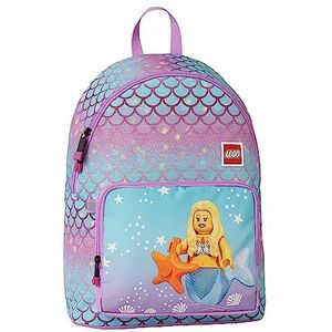 LEGO® Sirena vrijetijdsrugzak 18L SMU Basic Backpack - lichtblauw en paars, lichtblauw en paars, 18L