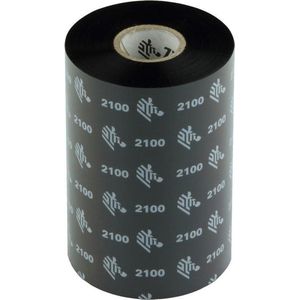 Zebra 1 Roll TT Ribbon 110mm 450m 12/ case kleurlint Wax, 450g