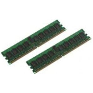 CoreParts - 16GB KIT DDR2 667MHZ ECC/REG - RAM Geheugen - Groen