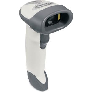 Zebra LS2208 Handheld Barcode Scanner - Cable Connectivity - wit - 100 scan/s - Laser - Linear - Bi-directional