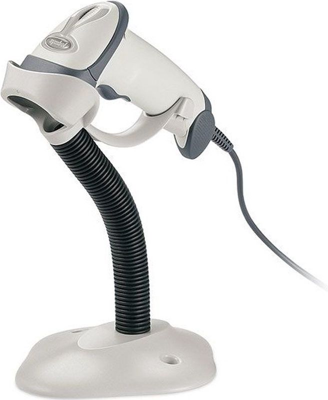 Zebra - LS2208 - Handscanner - Licht Grijs - 1D - Laser - Standard Range