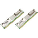 CoreParts - 8GB KIT DDR2 667MHZ ECC/REG FB - RAM Geheugen - Groen