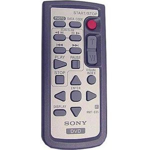 Sony RM-835 afstandsbediening (Apparaatspecifiek, Infrarood), Afstandsbediening, Zilver, Zwart