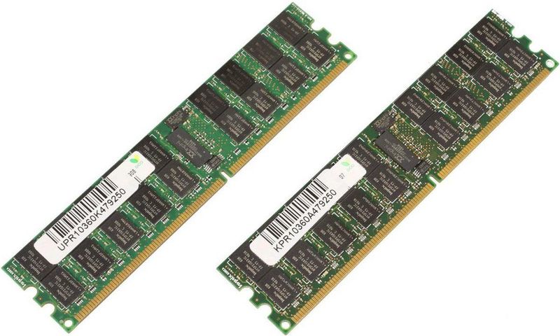 CoreParts - DDR2 - RAM Geheugen - 8 GB - Groen