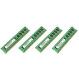 CoreParts - Geheugenkit - Groen - DDR3 - 16 GB - 4 x 4 GB - DIMM 240-PIN - 1600 MHz