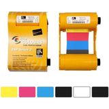 Zebra - ZXP 3 - Inktlint - YMCKOK - Voor 165 Plastic Kaarten