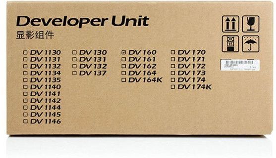 Kyocera - DV-160 - Developer - Zwart - Origineel