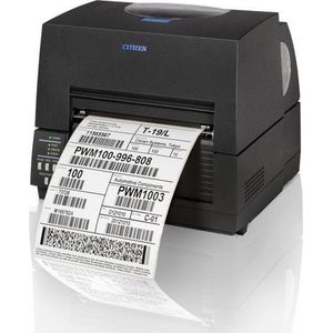 Citizen - CL-S6621 - Labelprinter - Zwart - Kunststof Behuizing - Hoge Afdruksnelheid