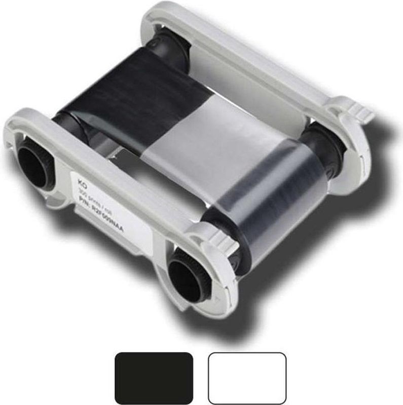 Evolis lint monochroom zwart overlay KO R2F010NAA