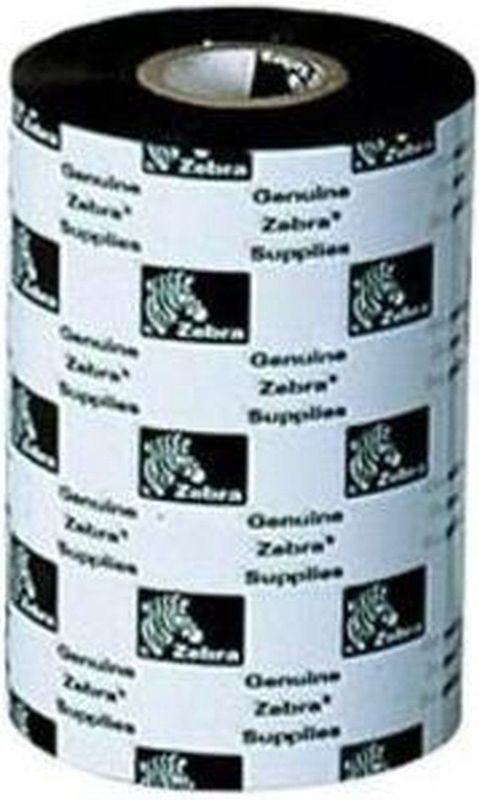 Zebra - 3200 - Wax/Hars Ribbon - Zwart - 83 mm x 300 m - 6 Stuks