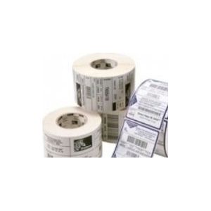 Zebra - Direct 2100 - Etikettenrol - Wit - Permanent Zelfklevend Rubberpapier - 76,2 x 101,6 mm - 200 Stuks