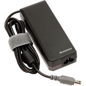 Lenovo ThinkPad 90W wisselstroomadapter (90 W), Voeding voor notebooks, Zwart