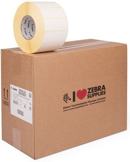 Zebra - Z-Perform 1000T Labels - Wit - Papier - 89 x 38 mm - 6 Rollen