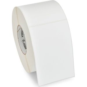 Zebra 3006777-T - (100 mm x 50 mm) 4 Rollen - Schwarz auf weiß - Etikett